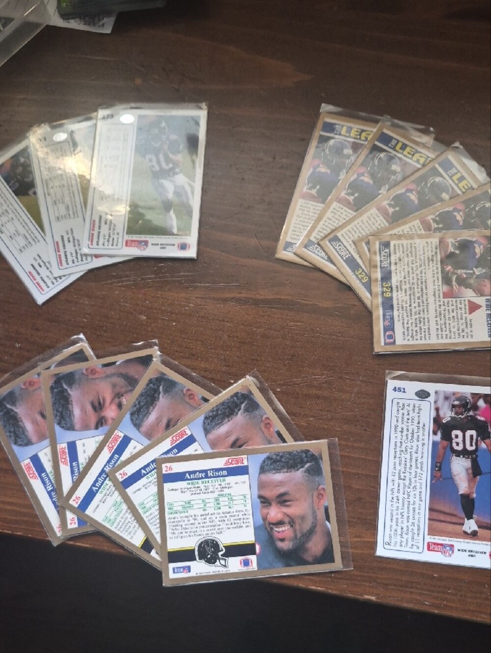 Football Trading Cards Andre Rison - Picture 2 of 2